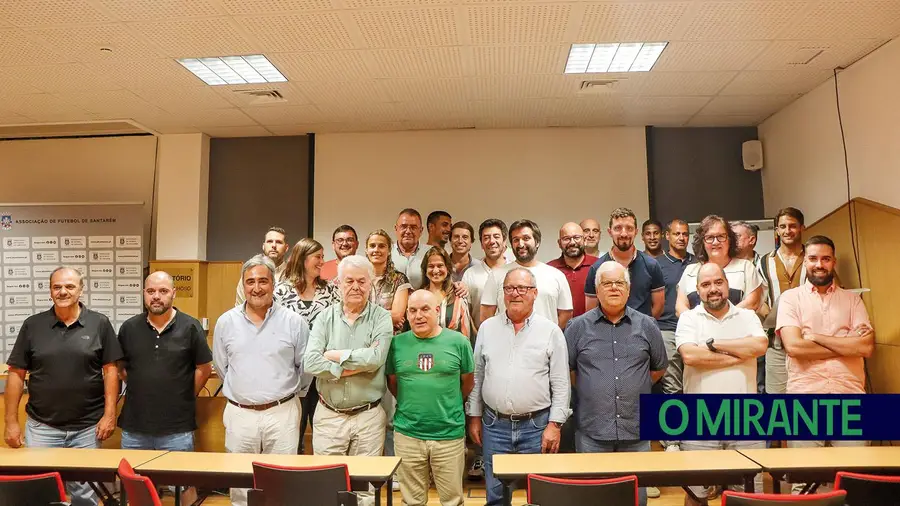 AF Santarém apresenta equipas técnicas e calendários das selecções distritais