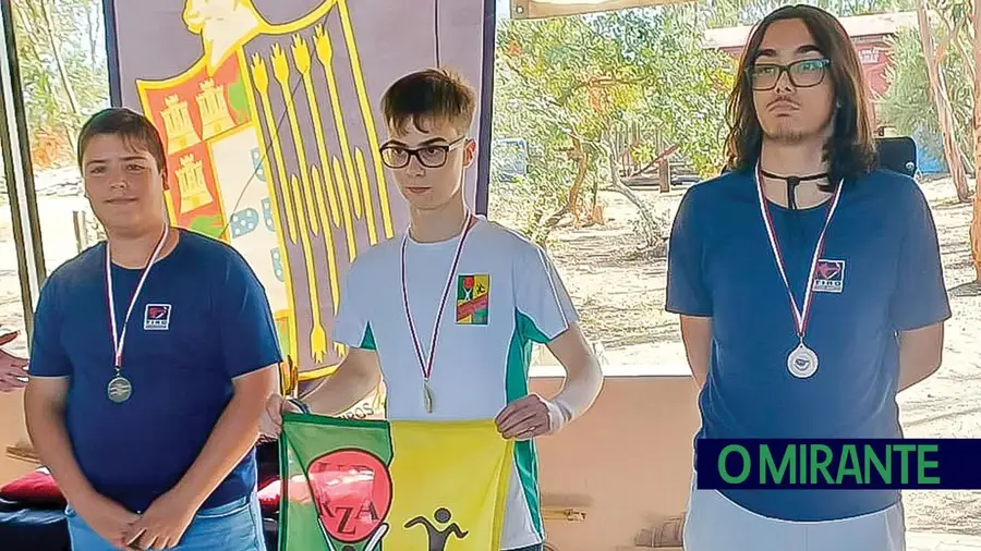 Tiro com Arco RCS com pódios em provas no Entroncamento