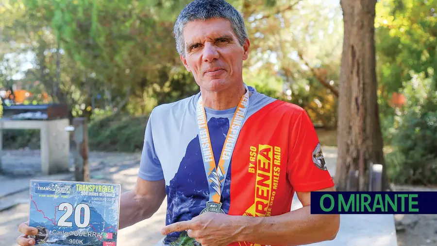 Carlos Guerra percorreu 855 quilómetros a pé em 17 dias nos Pirenéus