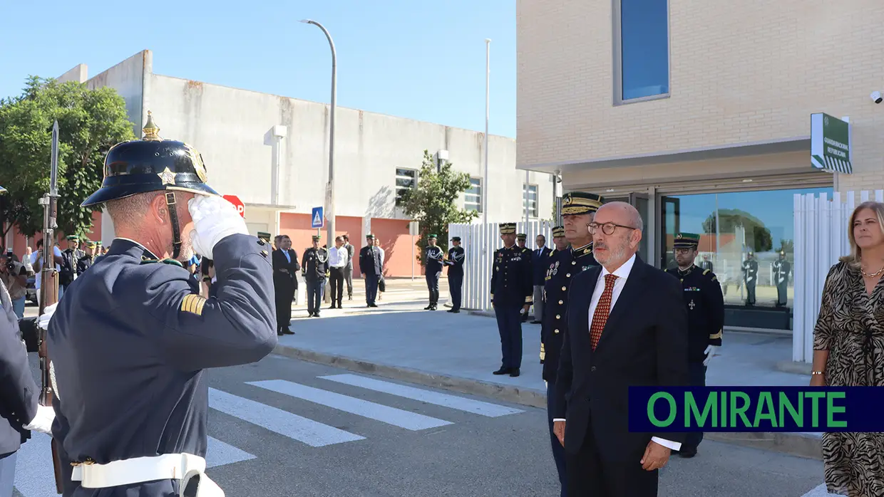 Novo quartel da GNR de Alpiarça inaugurado após três décadas de espera