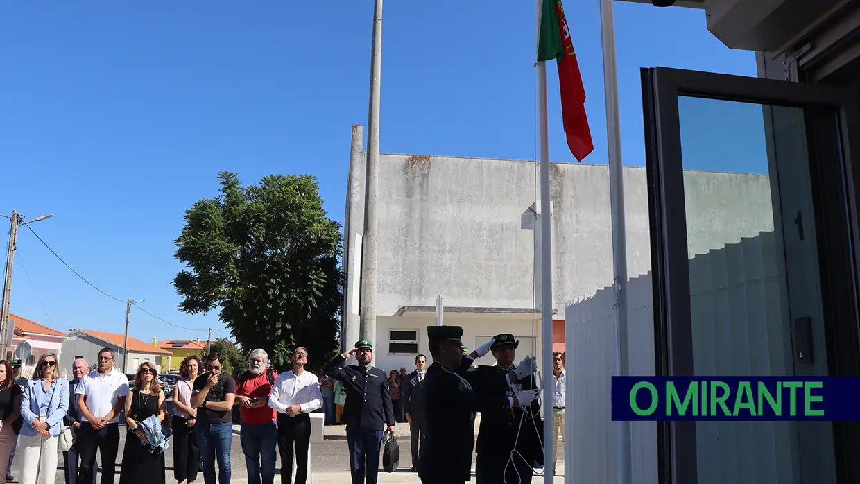 Novo quartel da GNR de Alpiarça inaugurado após três décadas de espera