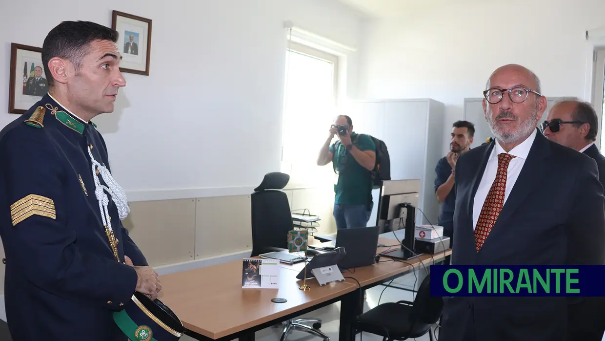 Novo quartel da GNR de Alpiarça inaugurado após três décadas de espera