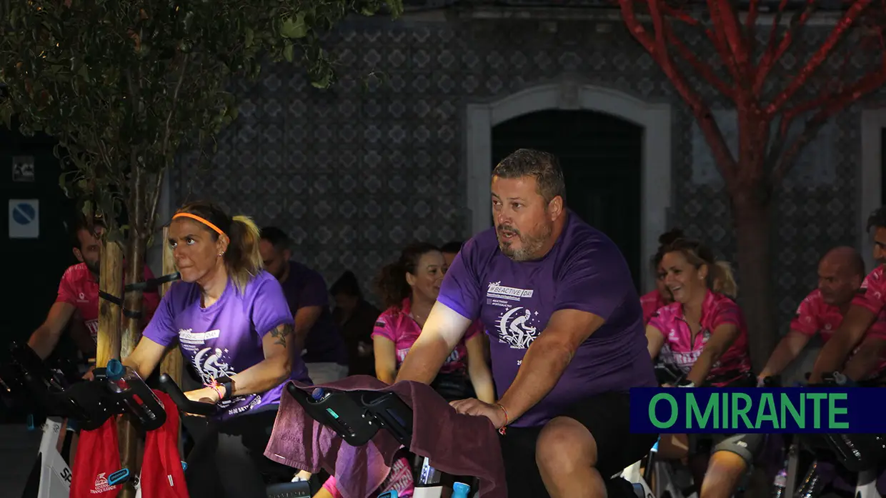 Santarém junta-se em aula noturna para assinalar a Semana Europeia do Desporto
