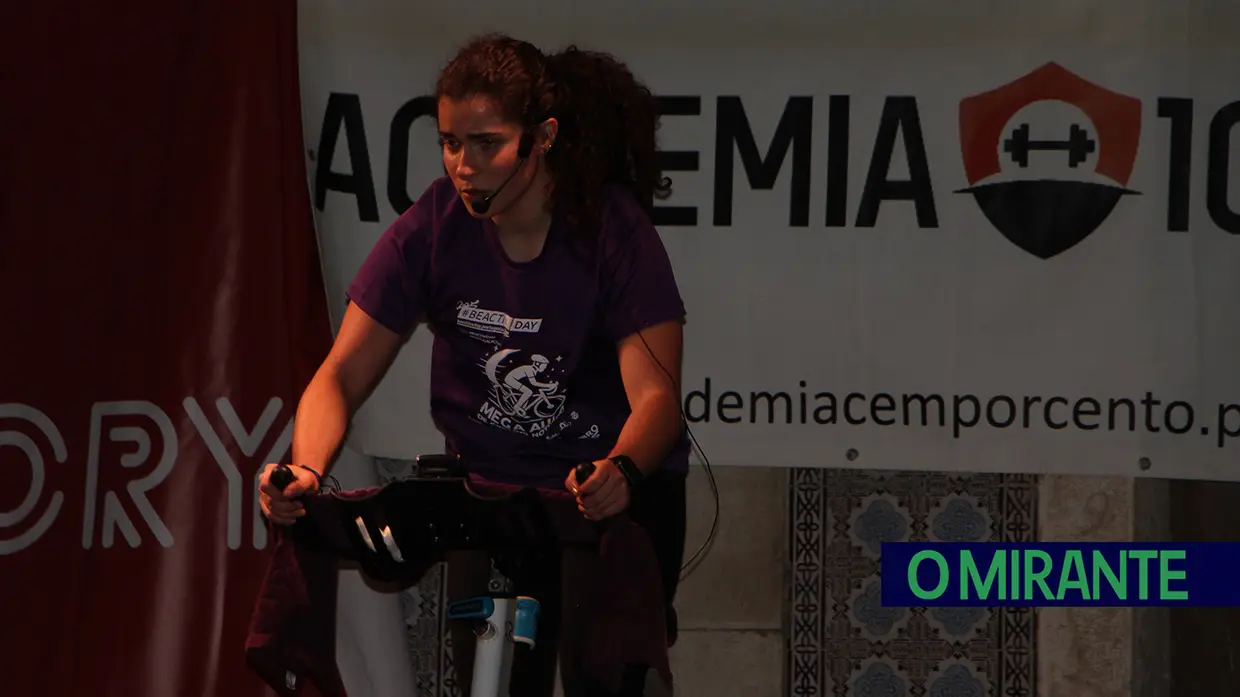 Santarém junta-se em aula noturna para assinalar a Semana Europeia do Desporto