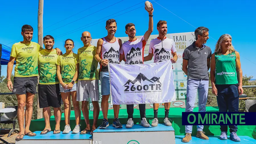 Associação 2600TR sobe ao pódio no Trail Encostas de Xira
