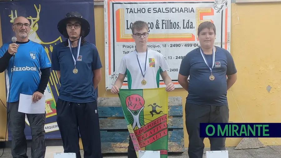 Tiro com Arco RCS com pódios em Ourém