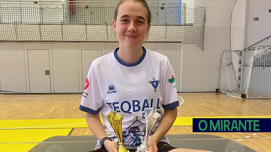 Atleta dos Caixeiros de Santarém em destaque no Circuito Mundial de Teqball