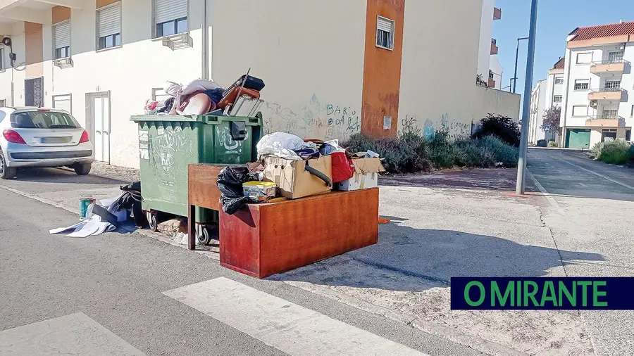Entroncamento: um fenómeno de lixo