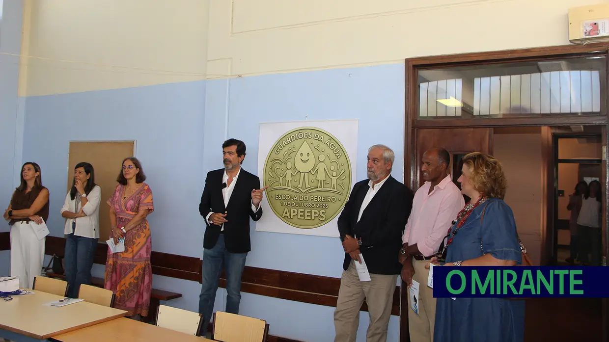 Dia Nacional da Água comemorado na Escola Do Pereiro em Santarém