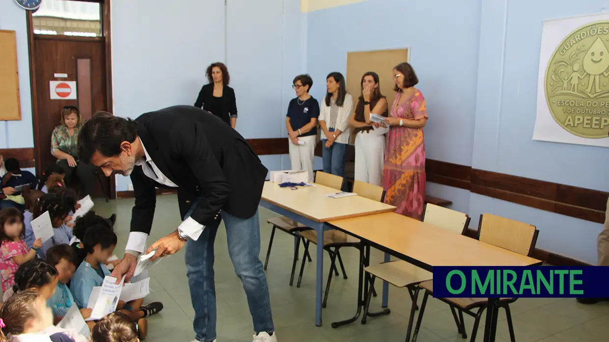 Dia Nacional da Água comemorado na Escola Do Pereiro em Santarém