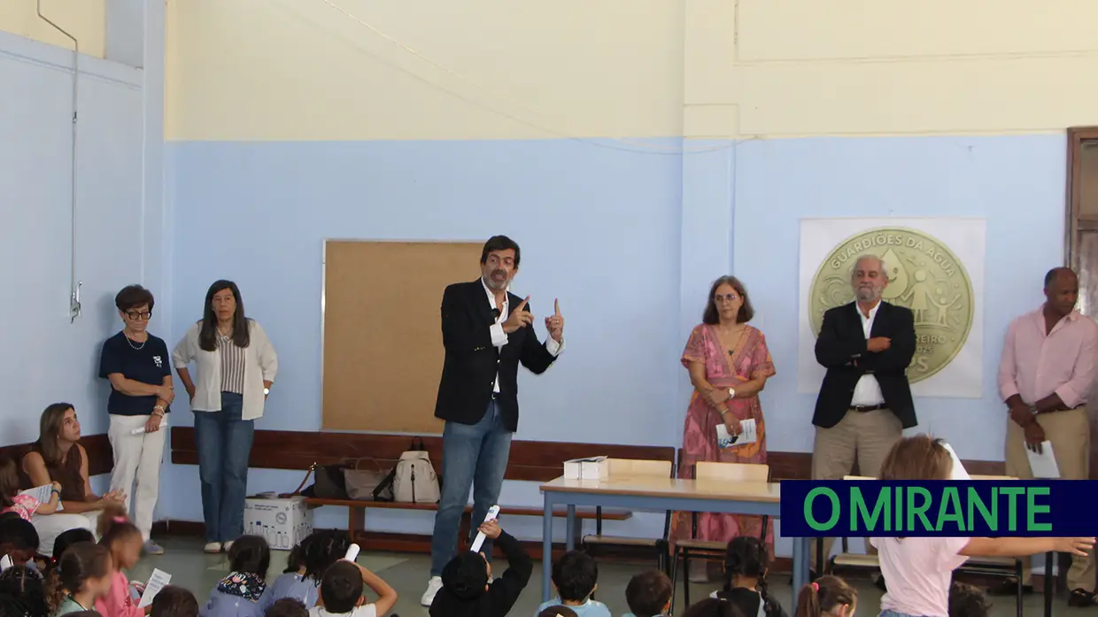 Dia Nacional da Água comemorado na Escola Do Pereiro em Santarém