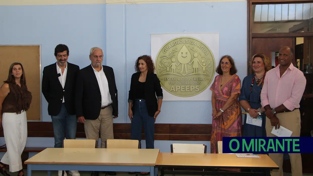 Dia Nacional da Água comemorado na Escola Do Pereiro em Santarém