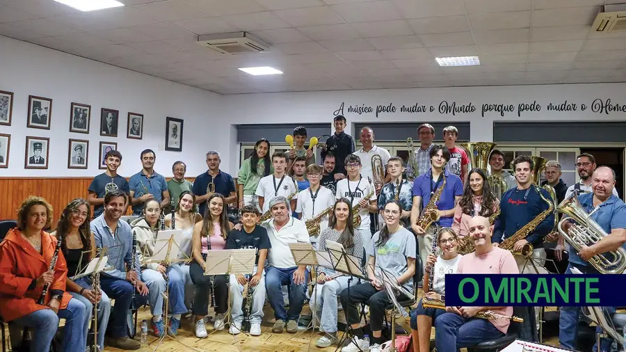 Sociedade Musical Mindense comemora 110 anos e dirigentes têm projectos para o futuro