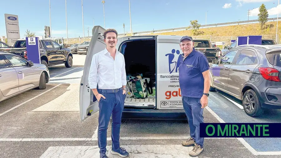 LizDrive entregou alimentos no Banco Alimentar Leiria-Fátima
