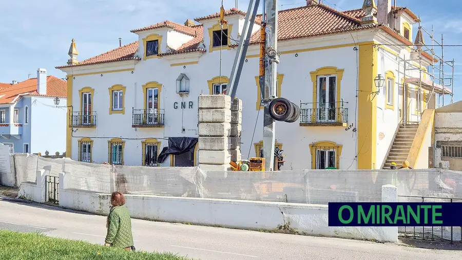 Coruche garante permanência do Destacamento da GNR e obras no quartel estão na recta final