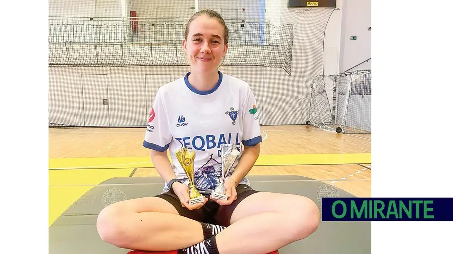 Atleta dos Caixeiros de Santarém brilha no Circuito Mundial de Teqball