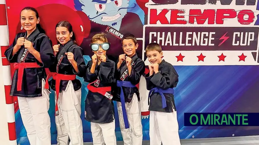 Atletas da Casa do Benfica da Golegã brilham em prova de Kempo