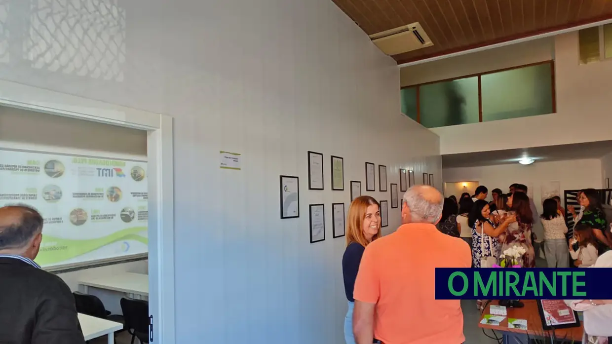 Centro de Formação Serra do Saber Inaugurou instalações em Santarém