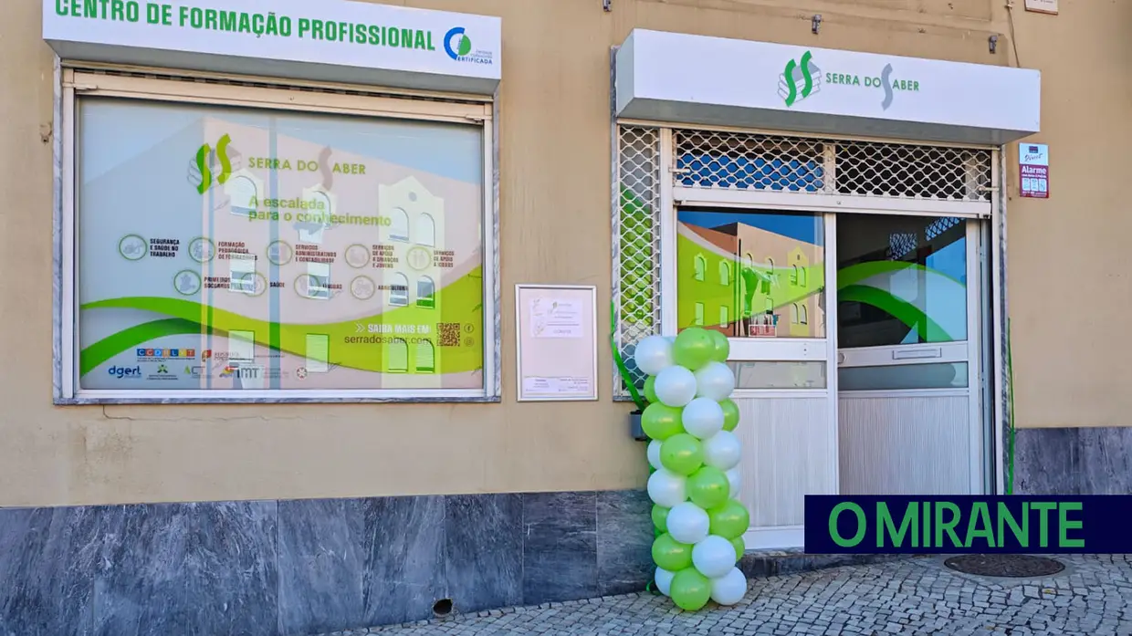 Centro de Formação Serra do Saber Inaugurou instalações em Santarém