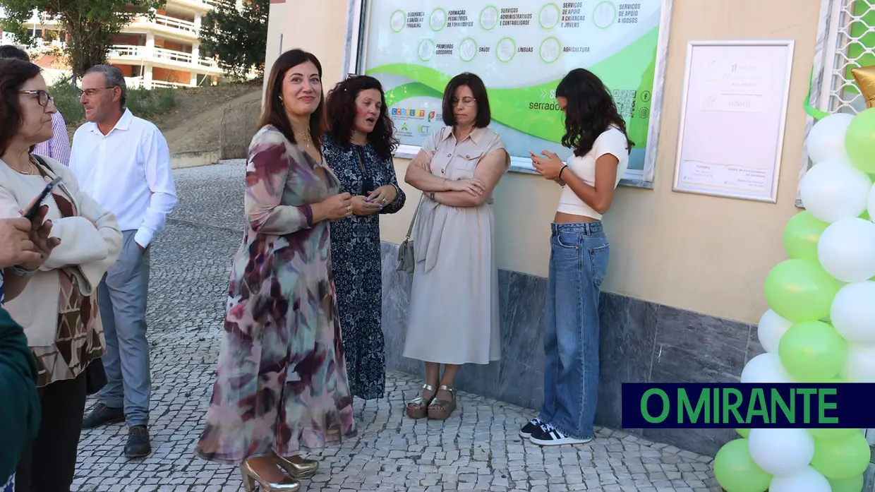 Centro de Formação Serra do Saber Inaugurou instalações em Santarém