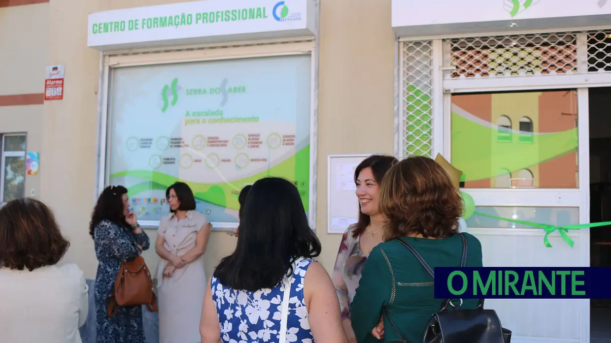 Centro de Formação Serra do Saber Inaugurou instalações em Santarém