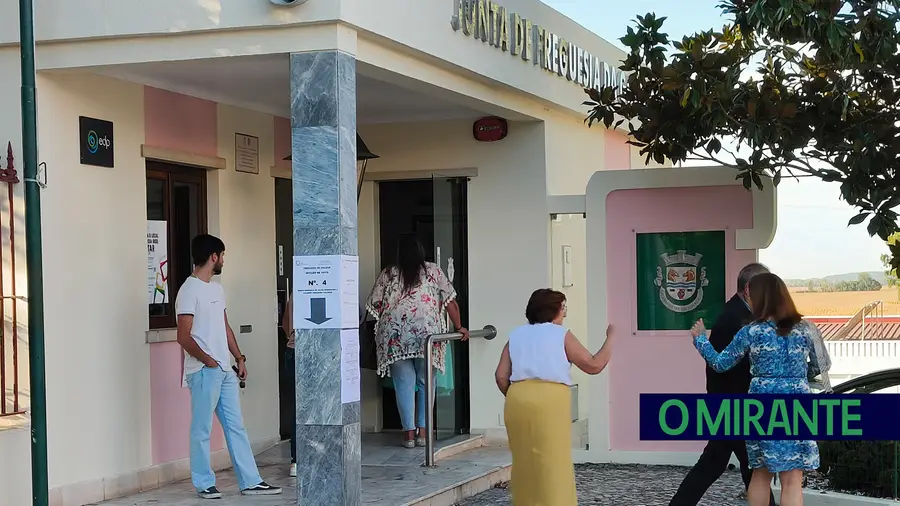 Afluência acima do normal nas primeiras horas de voto na Golegã