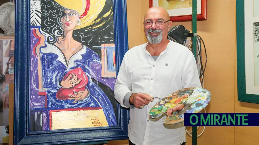 Exposição solidária de obras de Massimo Esposito no CRIA Exposição solidária de obras de Massimo Esposito no CRIA