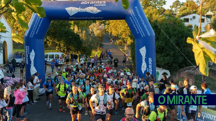 Trail Abrantes 100 juntou 800 atletas para celebrar desporto e natureza Trail Abrantes 100 juntou 800 atletas para celebrar desporto e natureza