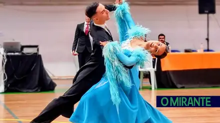 Par de Santarém no Campeonato do Mundo de Dança Desportiva