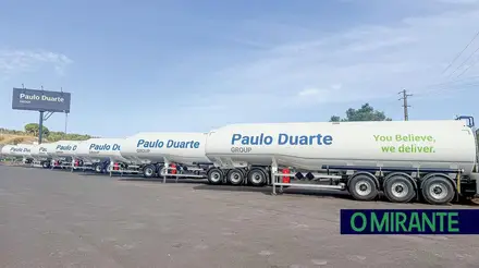 Novas cisternas do grupo Paulo Duarte vão trazer maiores poupanças nas deslocações - foto DR