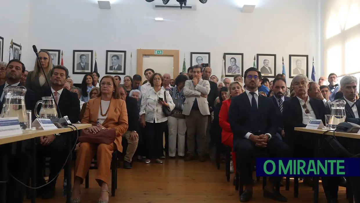 Posse da primeira câmara governada pelo Chega foi no Entroncamento