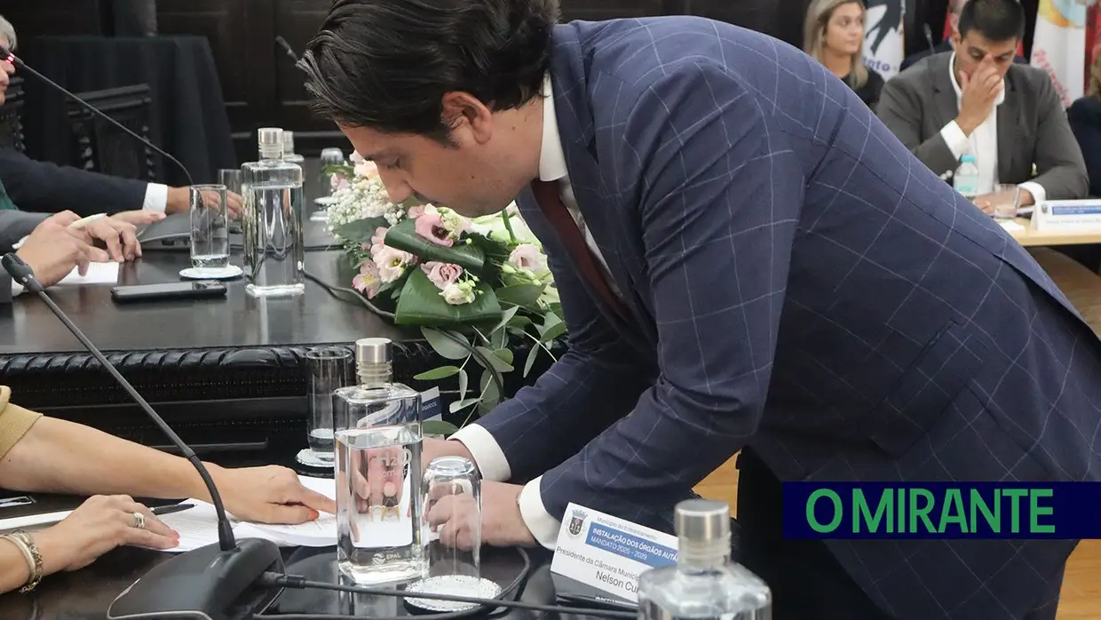 Posse da primeira câmara governada pelo Chega foi no Entroncamento