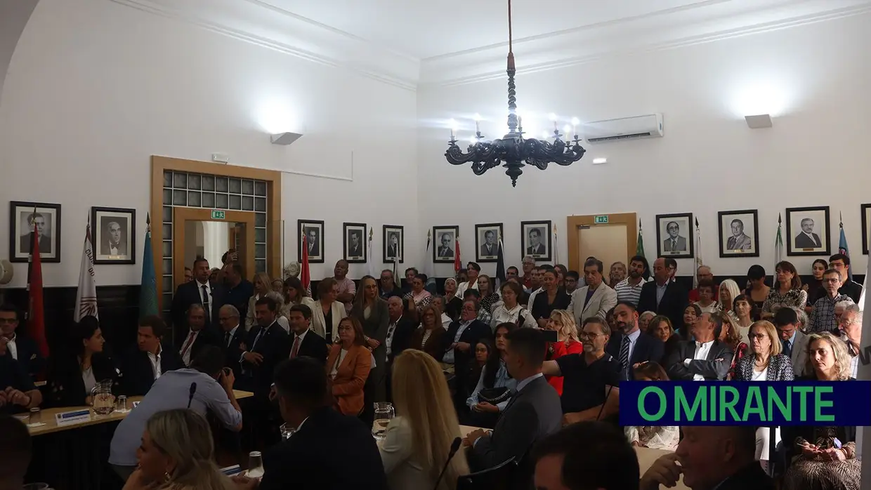 Posse da primeira câmara governada pelo Chega foi no Entroncamento