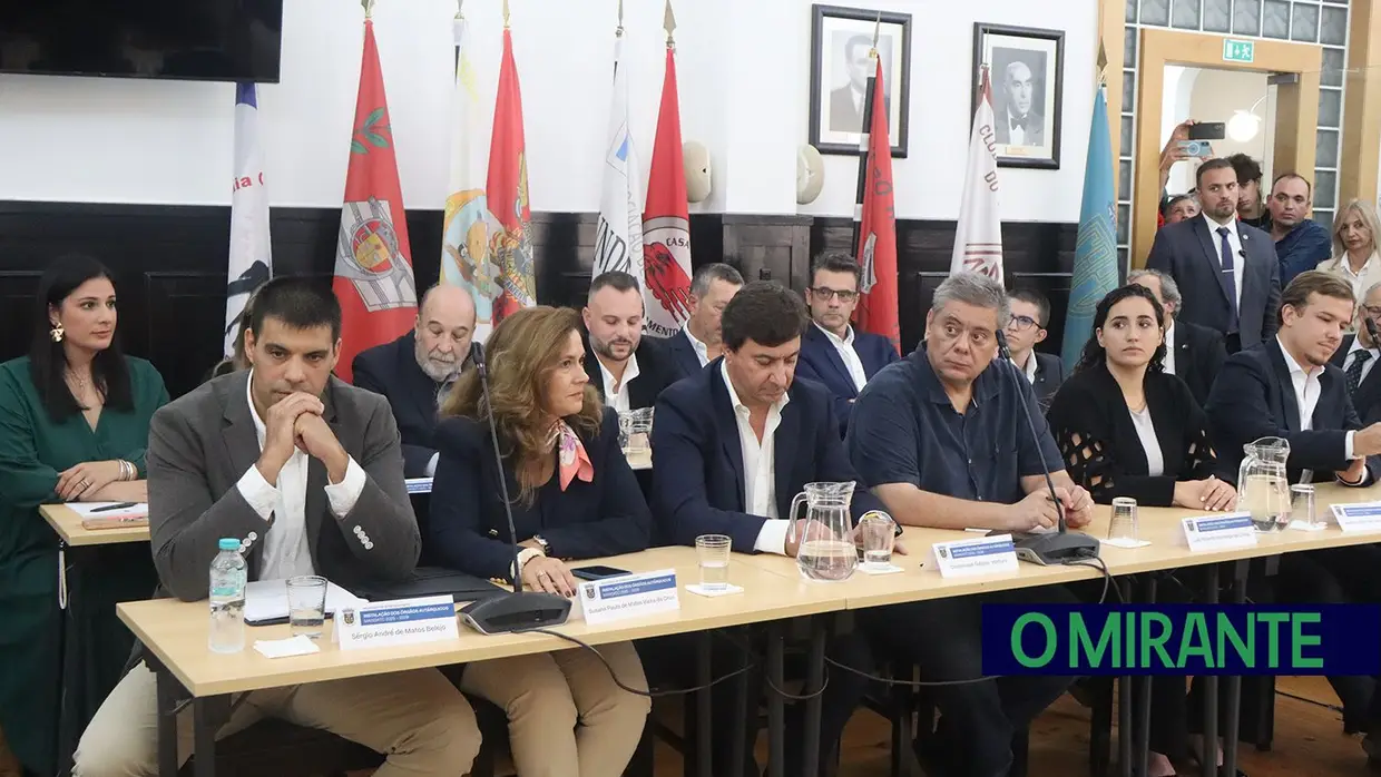 Posse da primeira câmara governada pelo Chega foi no Entroncamento