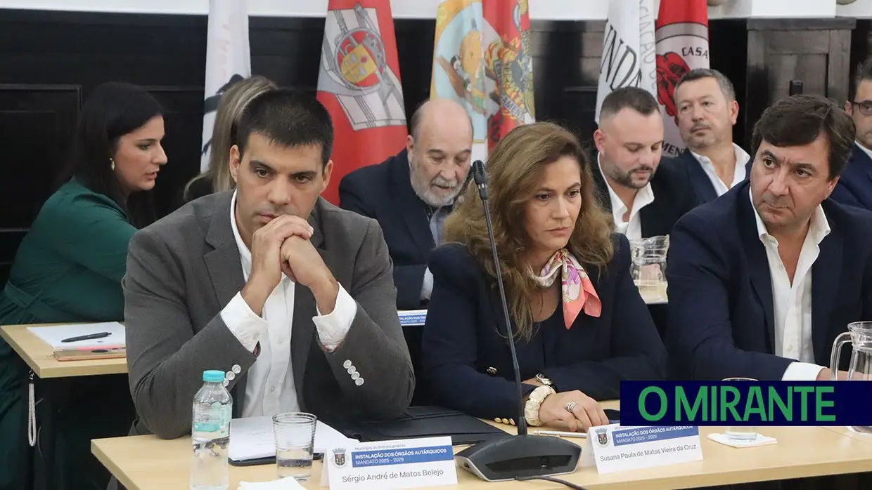 Posse da primeira câmara governada pelo Chega foi no Entroncamento