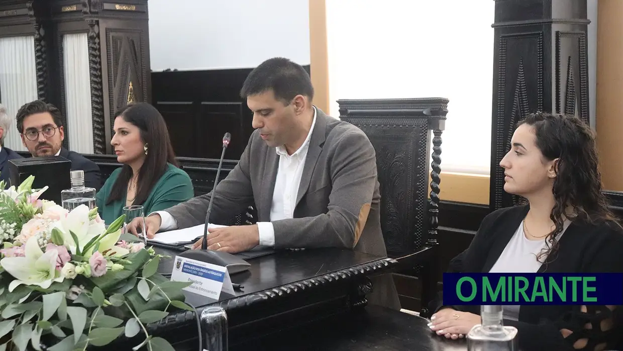 Posse da primeira câmara governada pelo Chega foi no Entroncamento