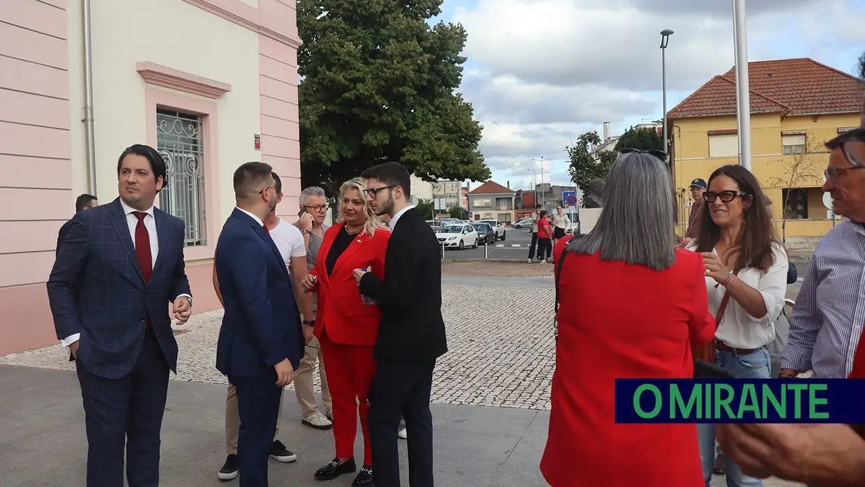 Posse da primeira câmara governada pelo Chega foi no Entroncamento