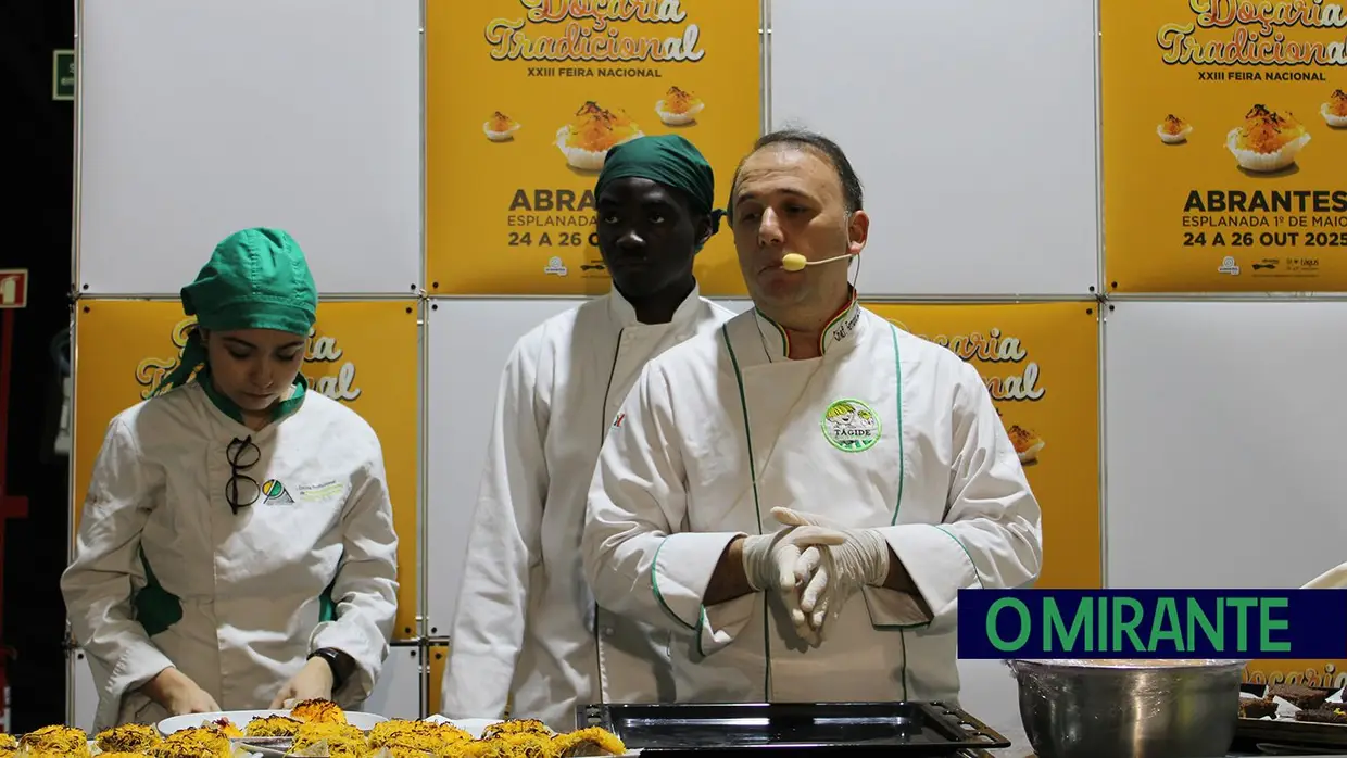 Feira Nacional de Doçaria Tradicional está decorrer em Abrantes