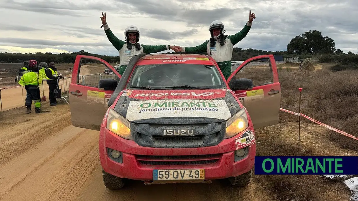 Equipa O MIRANTE vence Baja Portalegre na categoria T2