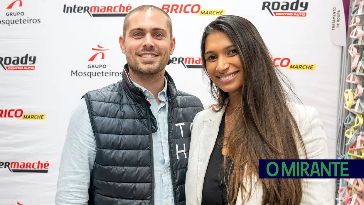 Já abriu o Bricomarché do Cartaxo, de Shaiza e Marco Rodrigues