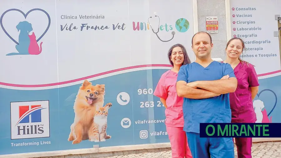 Clínica Veterinária Vila Franca Vet com novos serviços e horários Clínica Veterinária Vila Franca Vet com novos serviços e horários