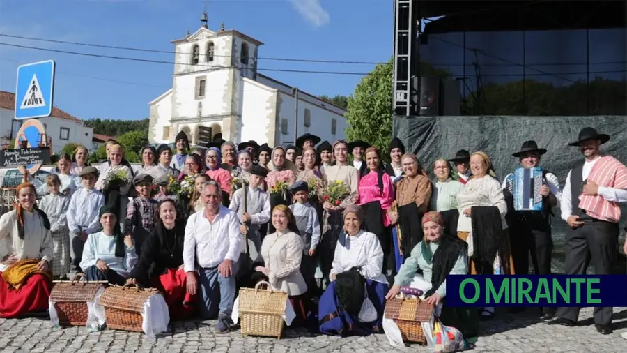 Alviobeira recebe encontro de folclore infantil