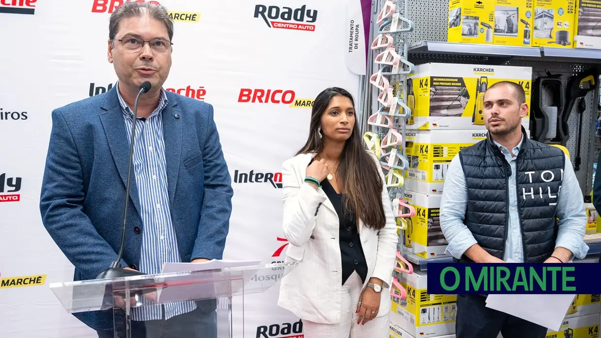 Já abriu o Bricomarché do Cartaxo, de Shaiza e Marco Rodrigues