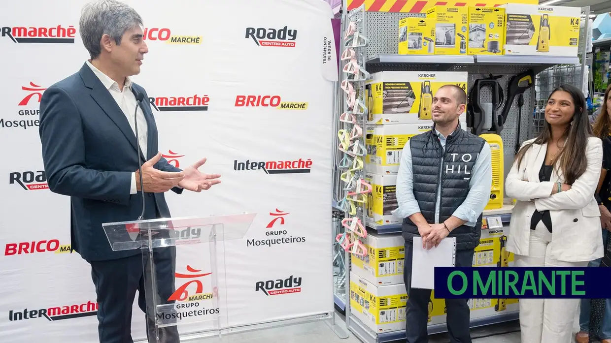 Já abriu o Bricomarché do Cartaxo, de Shaiza e Marco Rodrigues