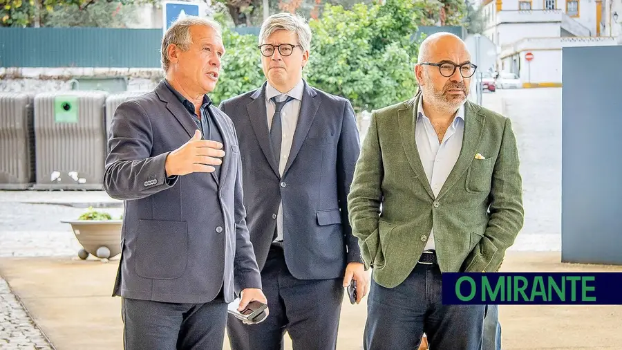 Pinto Luz, ministro das Infraestruturas, visitou Abrantes para avaliar necessidades do concelho