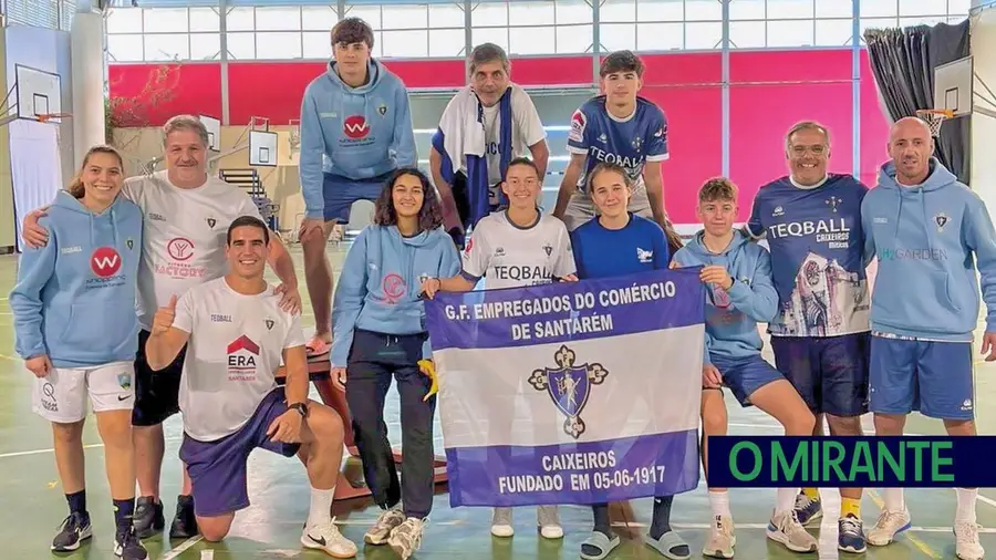 Teqball dos “Caixeiros” de Santarém conquista 4 medalhas em Barcelona