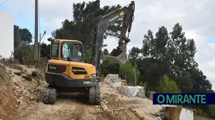 Município de Alenquer reforça taludes e muros em seis localidades