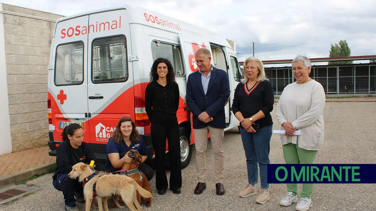 Câmara de Abrantes inaugura bloco operatório e apresenta ambulância animal no Centro de Recolha Oficial