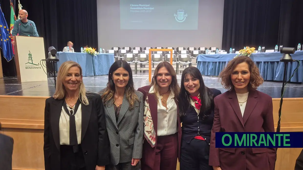 Benavente inicia novo ciclo político com tomada de posse de Sónia Ferreira à frente da Câmara