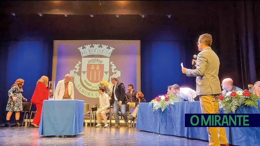 O Chega foi ao tapete em Samora